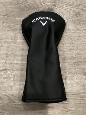 NEW CALLAWAY BLACK UNIVERSAL GOLF DRIVER HEADCOVER